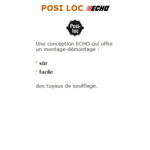 Souffleur aspirateur portatif Echo ES250ES