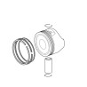 Piston complet Moteur GGP Complet TRE0701 modal atc