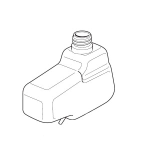 Réservoir essence tracteur tondeuse GGP EL63