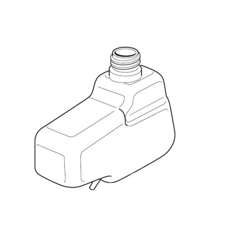 Réservoir essence tracteur tondeuse GGP EL63