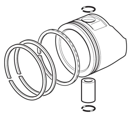 Piston moteur autoportée GGP SV200