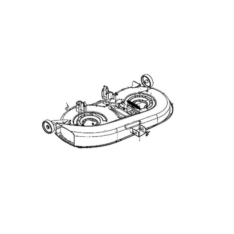 Carter de coupe autoportée yard Man 107CM