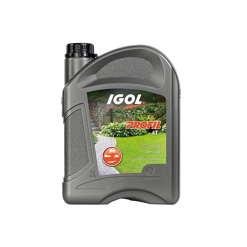 Huile moteur Igol Garden SAE30 - 2 litres