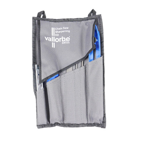 Kit d'affutage chaine tronçonneuse Vallorbe 4 mm