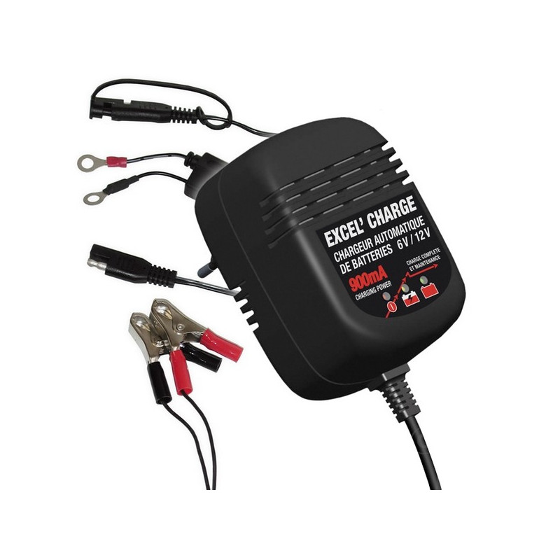 Chargeur de batterie automatique - 12V