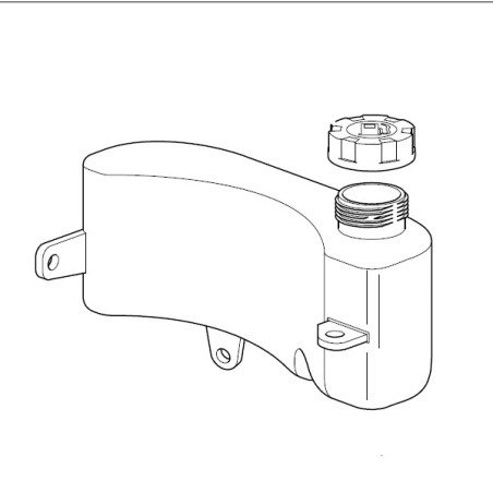 Réservoir tondeuse moteur GGP