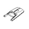 Couvercle bac tondeuse GGP modal atc