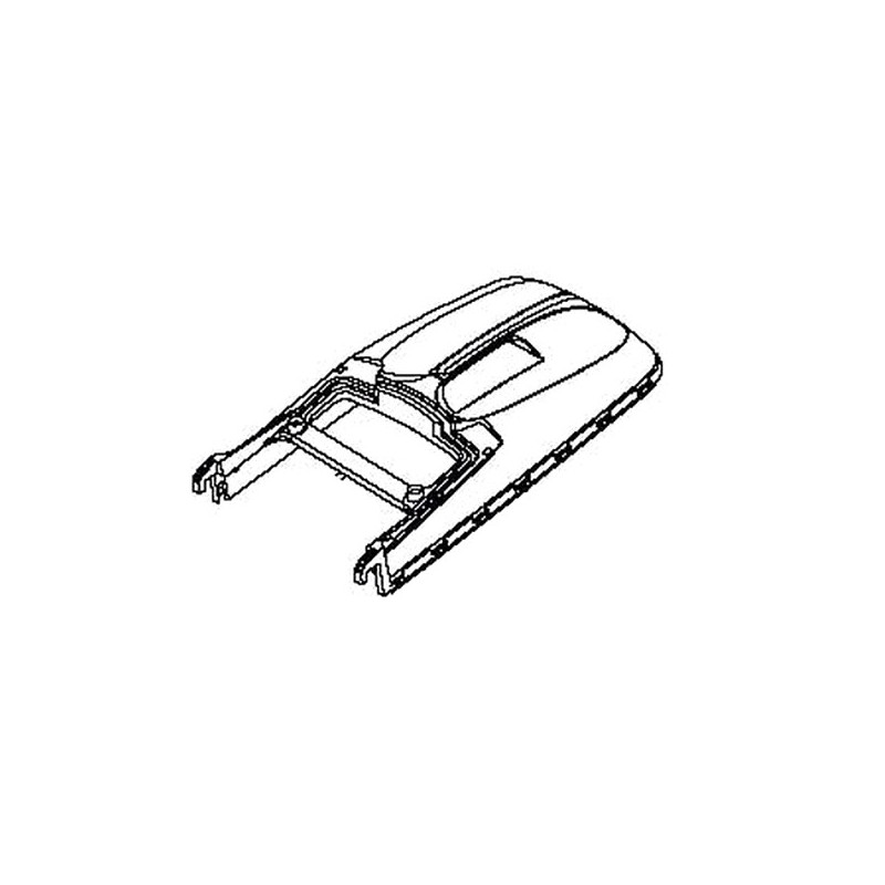 Couvercle bac tondeuse GGP