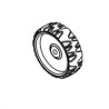 Roue avant Tondeuse Mc Culloch - 574450902 modal atc