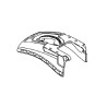 Couvercle de bac tondeuse Mc Culloch / Jonsered modal atc