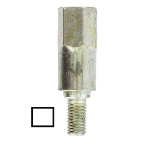 Adaptateur carré 6 mm Renvoi d'angle débroussailleuse universel