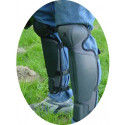 Protège tibia jambe forestier, débroussaillage, élagage, réglable