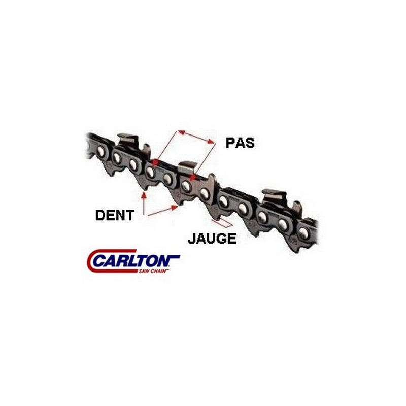 Chaine tronçonneuse Carlton 3/8LP 050 43 dents