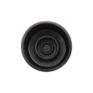 Cache moyeu roue noir autoportée GGP / Stiga