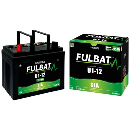 Batterie tondeuse autoportée 12V - 32Ah / CCA: 400 A, + à gauche