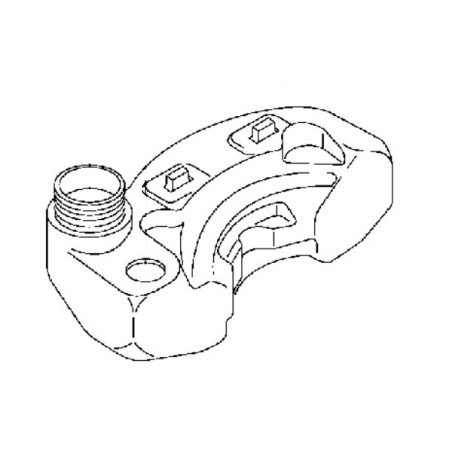 Réservoir de carburant taille haies Echo