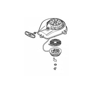 Lanceur complet taille-haies Stihl HS46