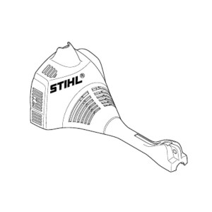 Capot supérieur poignée arrière taille-haies Stihl