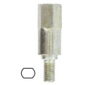 Adaptateur renvoi d\'angle débroussailleuse profil STIHL 6.5 mm
