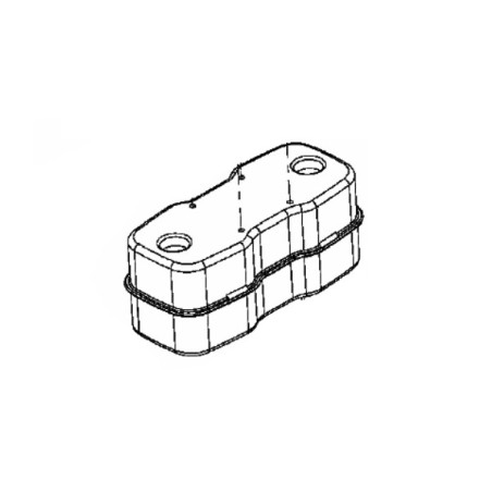 Pot échappement autoportée Cub Cadet