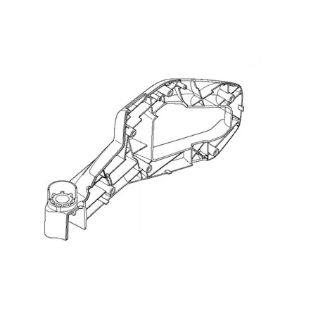 Poignée arrière droite taille-haies Mc Culloch