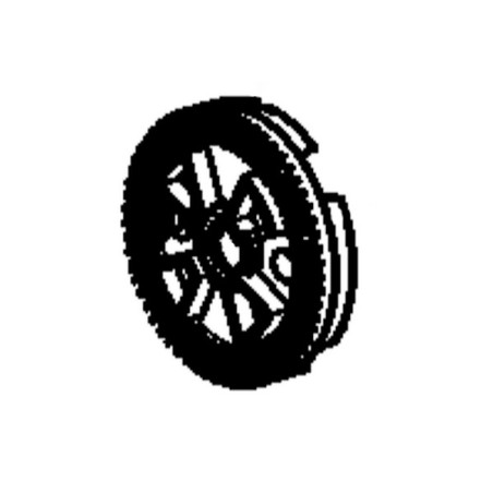 Flasque crantée guidon inférieur tondeuse Wolf