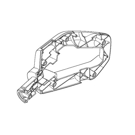 Poignée arrière droite taille-haies Mc Culloch