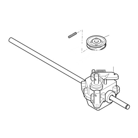 Boitier de traction tondeuse Stiga / Alpina / GGP