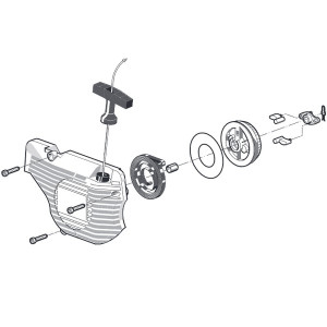 Lanceur complet tronçonneuse Alpina