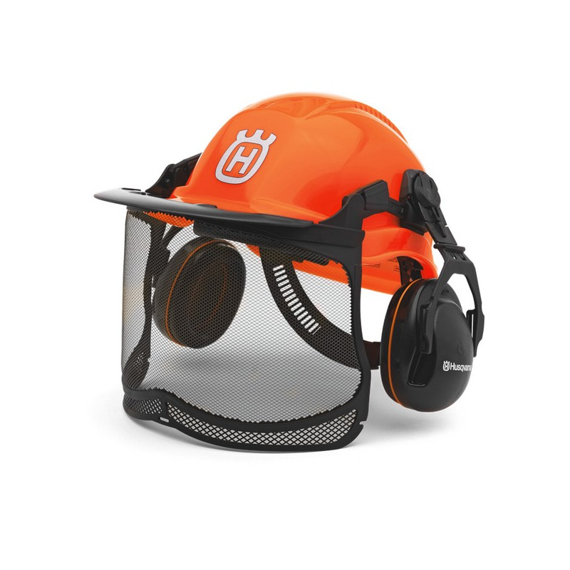 Casque forestier Husqvarna Functional fluorescent