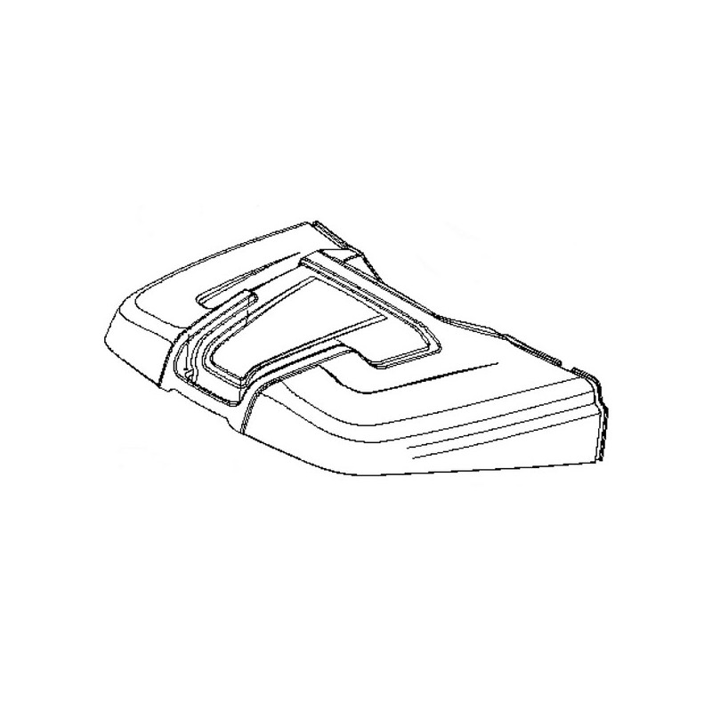 Partie supérieure bac ramassage autoportée Husqvarna