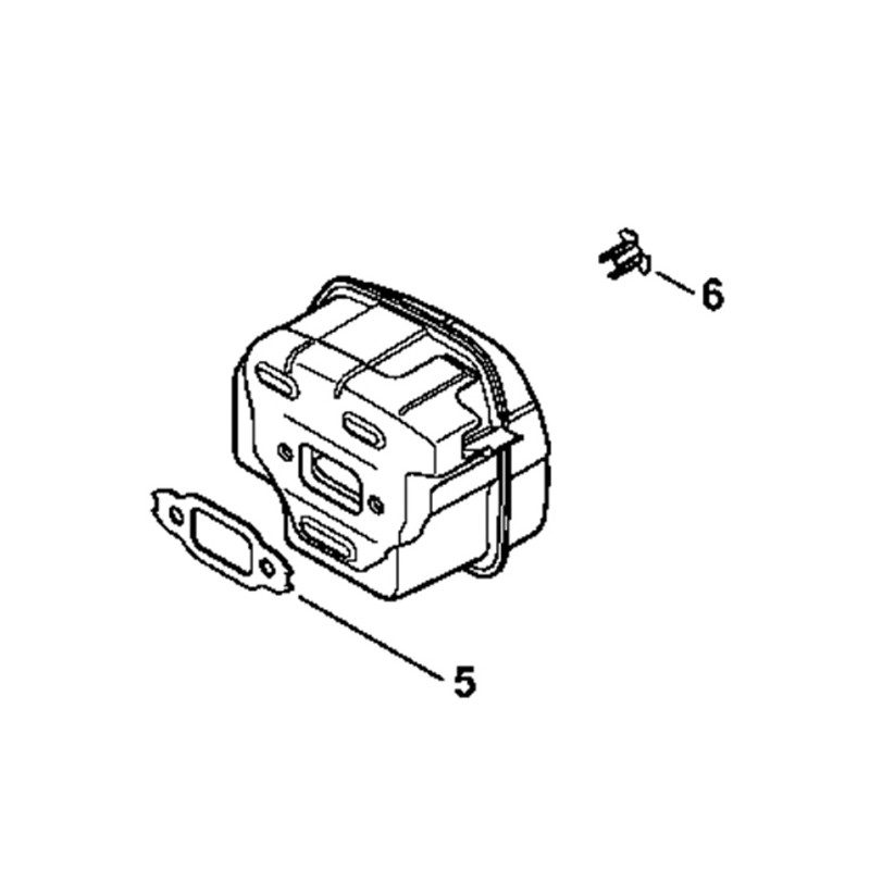 SILENCIEUX Stihl 1143-140-0667