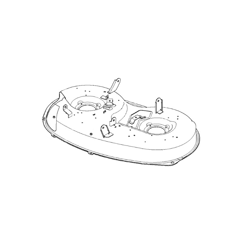 Plateau de coupe nu autoportée McCulloch