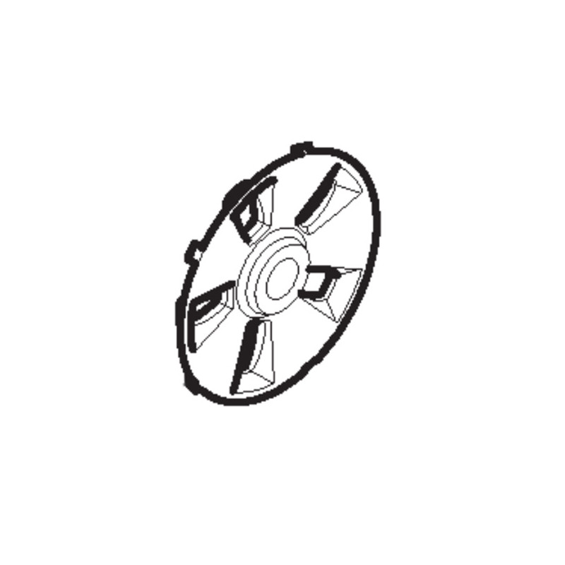 Enjoliveur roue tondeuse à batterie Alpina / Stiga 322110636/0