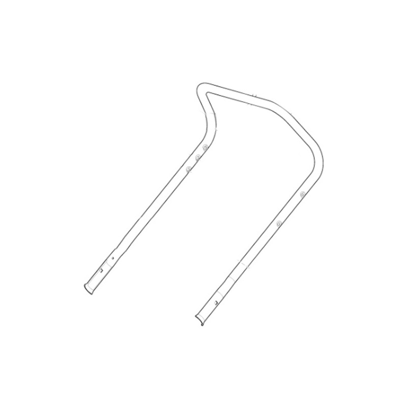 Mancheron partie supérieure noir tondeuse à batterie Alpina / Stiga