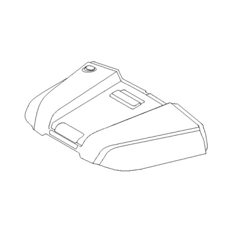 Couvercle bac ramassage autoportée McCulloch