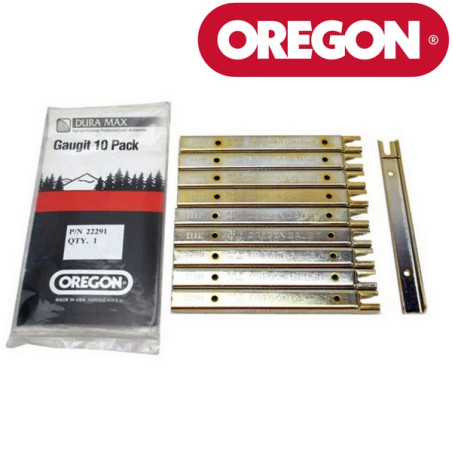 Pack 10 jauges de profondeur tronçonneuse Oregon