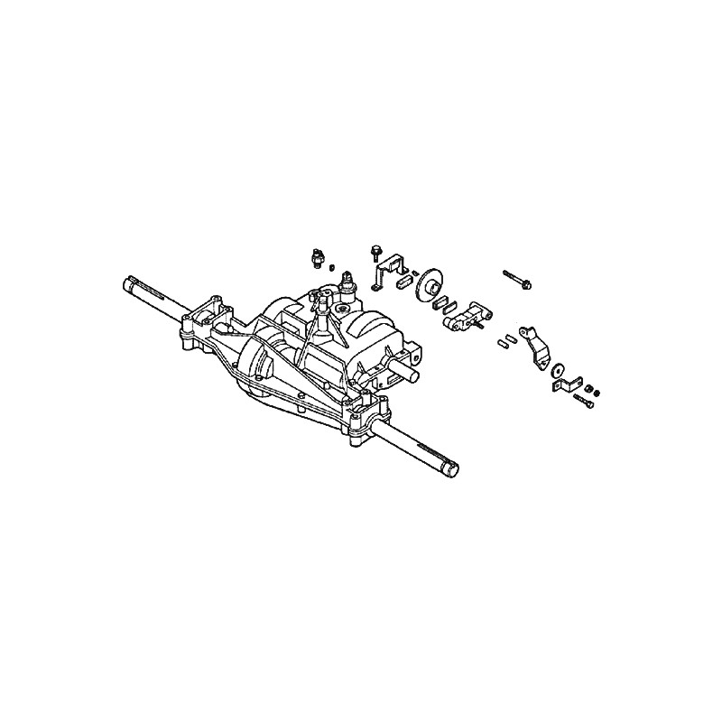 Boîtier transmission autoportée Honda H2013