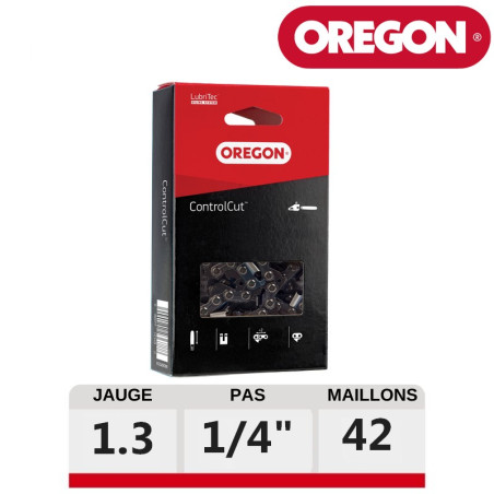 Chaine tronçonneuse 42 dents ControlCut Oregon 25AP