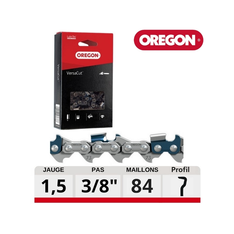 Chaine tronçonneuse Oregon VersaCut 84 dents 73DPX