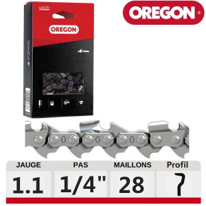 Chaine Oregon tronçonneuse Stihl GTA26 1/4 1.1 mm 28 dents