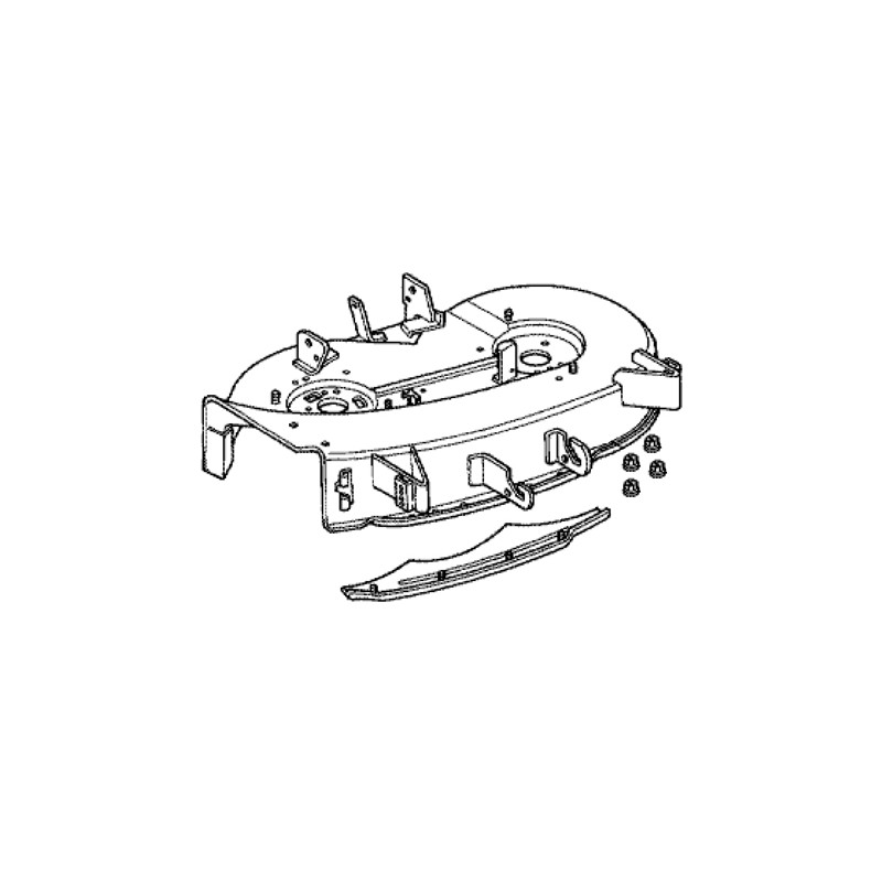 Carter de coupe nu autoportée Honda CD2038