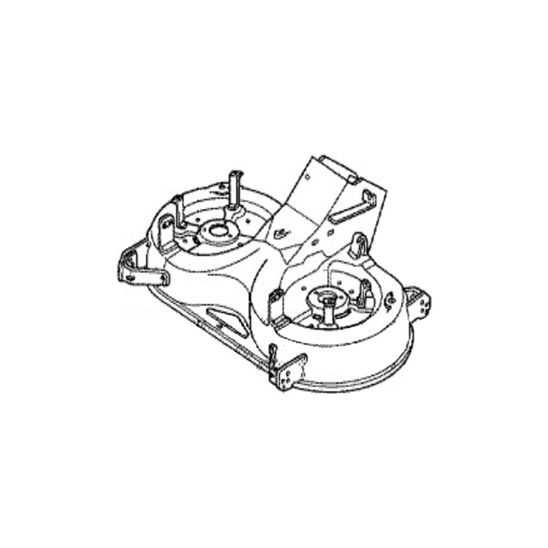 Carter de coupe 122 cm autoportée Honda HF2622