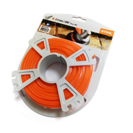 Fil carré débroussailleuse Stihl 2.4 mm