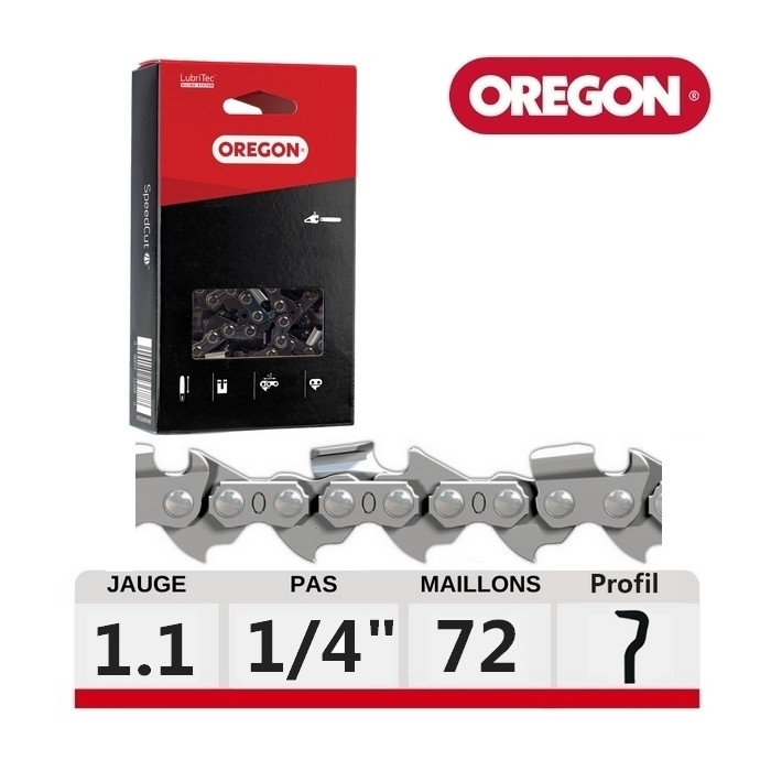 Guide-Chaîne Oregon AdvanceCut 40cm Pour Tronçonneuses Stihl MS 180, MS 201, MS 211 - Monte A074 - Qualité Professionnelle