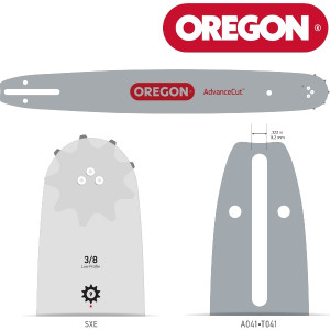 Guide chaîne tronçonneuse Oregon 3/8Lp 050 SXEA041
