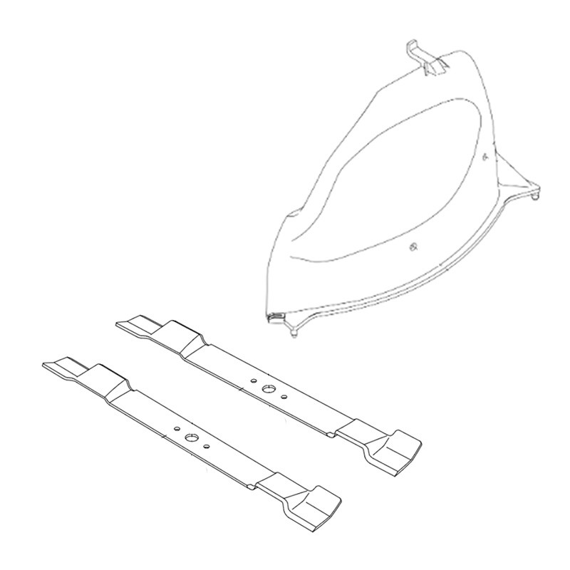 Kit mulching autoportée OM109L/16K