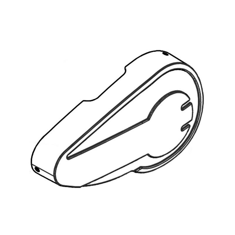 Couvercle courroie motobineuse Staub - 0340010006