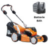 Pack tondeuse Oleo Mac Gi548P avec chargeur et batterie 8Ah - coupe 46 cm modal atc
