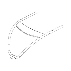 Guidon motobineuse Staub ST 2966 DE, ST 3060 R2, ST 3660 S2